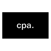 CPA BUSINESS CARD TEMPLATE