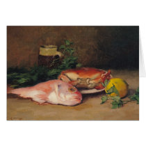 Crab and Red Mullet cards