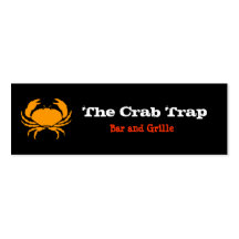 Crab and Seafood Restaurants Business Card