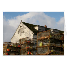 Crab Cages, Dutch Harbour, Alaska Card