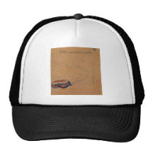 Crab on the sand by Toulouse-Lautrec Hats