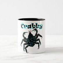 crabby coffee mug