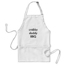 crabby daddy BBQ Apron
