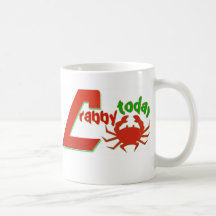 Crabby today mugs