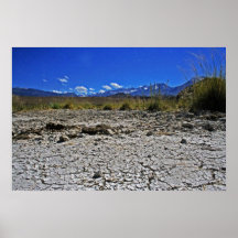 Cracked Ground Poster