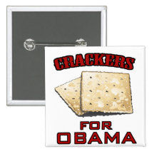 Crackers for Obama Pins