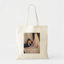 Cradle by Berthe Morisot Bag