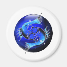 Craft Dungeon Zodiac - Pisces Fridge Magnets