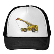 Crane All Terrain Hydraulic Construction Hats