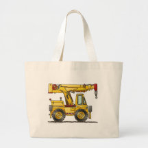 Crane Truck Construction Bags/Totes