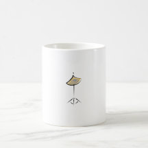 Crash Cymbal On Stand Abstract Graphic Design Coffee Mug