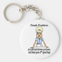 Crash Position Key Chain