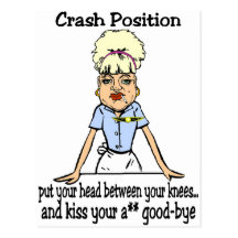 Crash Position Postcards