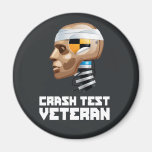 Crash Test Veteran Fridge Magnets