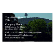 Crashed Communications tower Business Card Templates