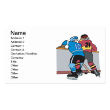 Crashing Into The Boards Business Card