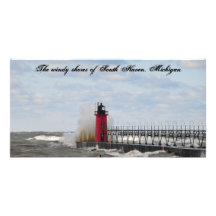 Crashing Water Photo Card