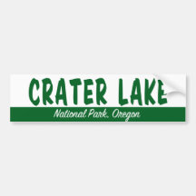 Crater Lake National Park Bumper Stickers