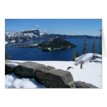 Crater Lake National Park Greeting Cards