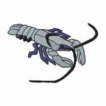 Crayfish embroidered shirts