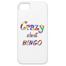 Crazy About Bingo iPhone 5 Case