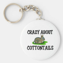Crazy About Cottontails Key Chain