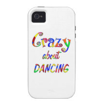Crazy About Dancing iPhone 4 Cover