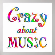 Crazy About Music Poster