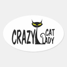 Crazy Cat Lady Sticker