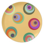 Crazy Colour Circle Plate