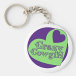 Crazy Cowgirl Keychain