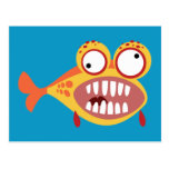 Crazy Fish Postcards