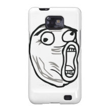 Crazy Lol Comic Meme Galaxy SII Case