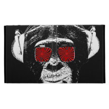 Crazy monkey iPad cases