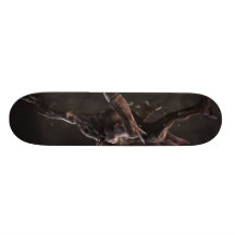 crazy monster gif skate deck