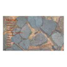 Crazy Paving Business Card