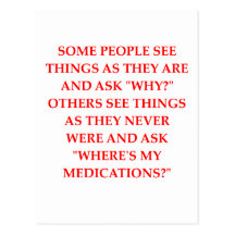 crazy psychiatrist joke post cards