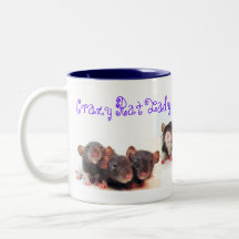 Crazy Rat Lady and Proud of it! Coffee Mug