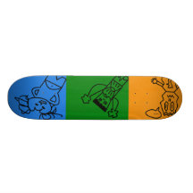 crazy skateboard deck