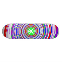 Crazy Spiral - Skateboard Deck