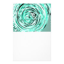 Crazy Swirl Design Stationery
