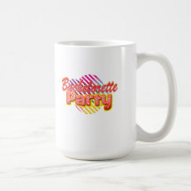 crazy wild fun retro bachelorette party bridal mug