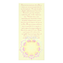 CREa EN Mi UN CORAZÓN PURO Custom Rack Cards
