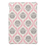 cream and grey tan damask bliss case for the iPad mini