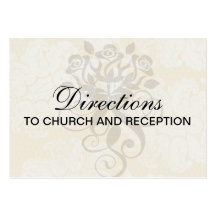 cream ecru floral elegant damask business card templates
