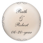 Cream Jewelled Pearl Wedding Stickers stickers