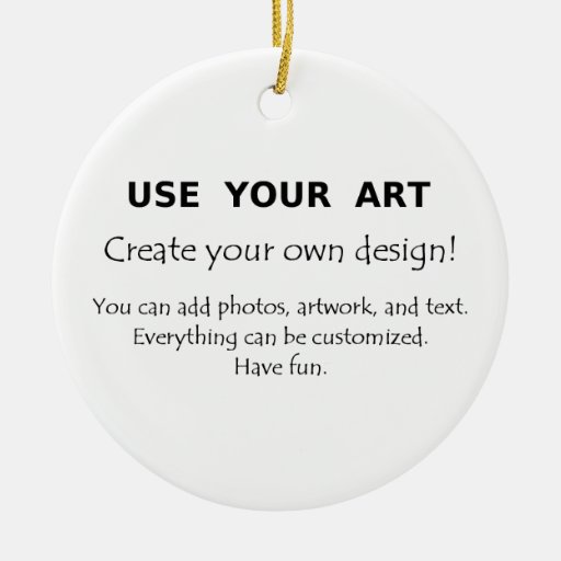 Create your own decorations use your art photos christmas ornaments