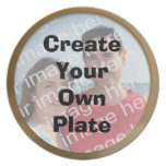 Create Your Own Gold Border Plate