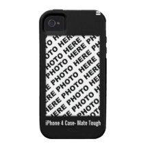 Create Your Own iPhone 4 Tough Case Black