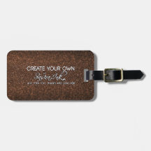 Create Your Own Luggage Tag